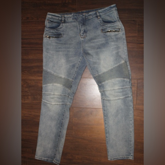 Balmain Men’s Biker Jeans - Picture 1 of 12